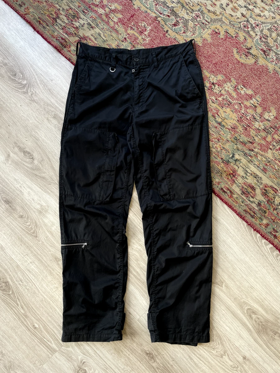 Mens black military cargo pants sale