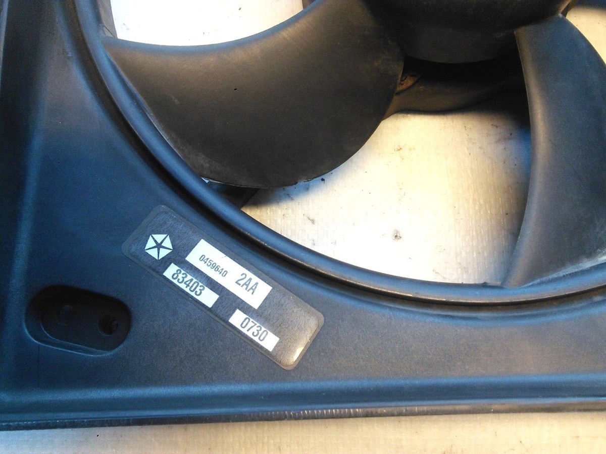 Dodge Intrepid kühlerlüfter motorlüfter Mopar 4596411AA engine  