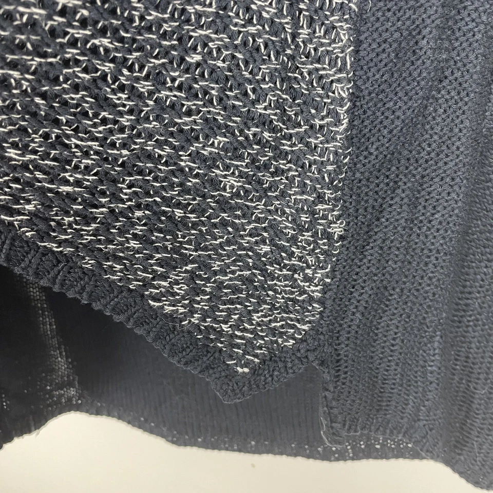 Suéter Quinn Azul Marino Suelto Red Manga Larga Jersey Pequeño Foto 4 de 4