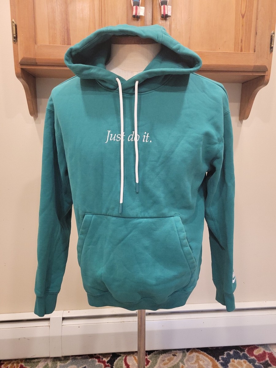 nike just do it hoodie green