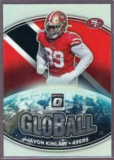 2021 Donruss Optic Globall Javon Kinlaw Silver Prizm #GB-5 - 49ers