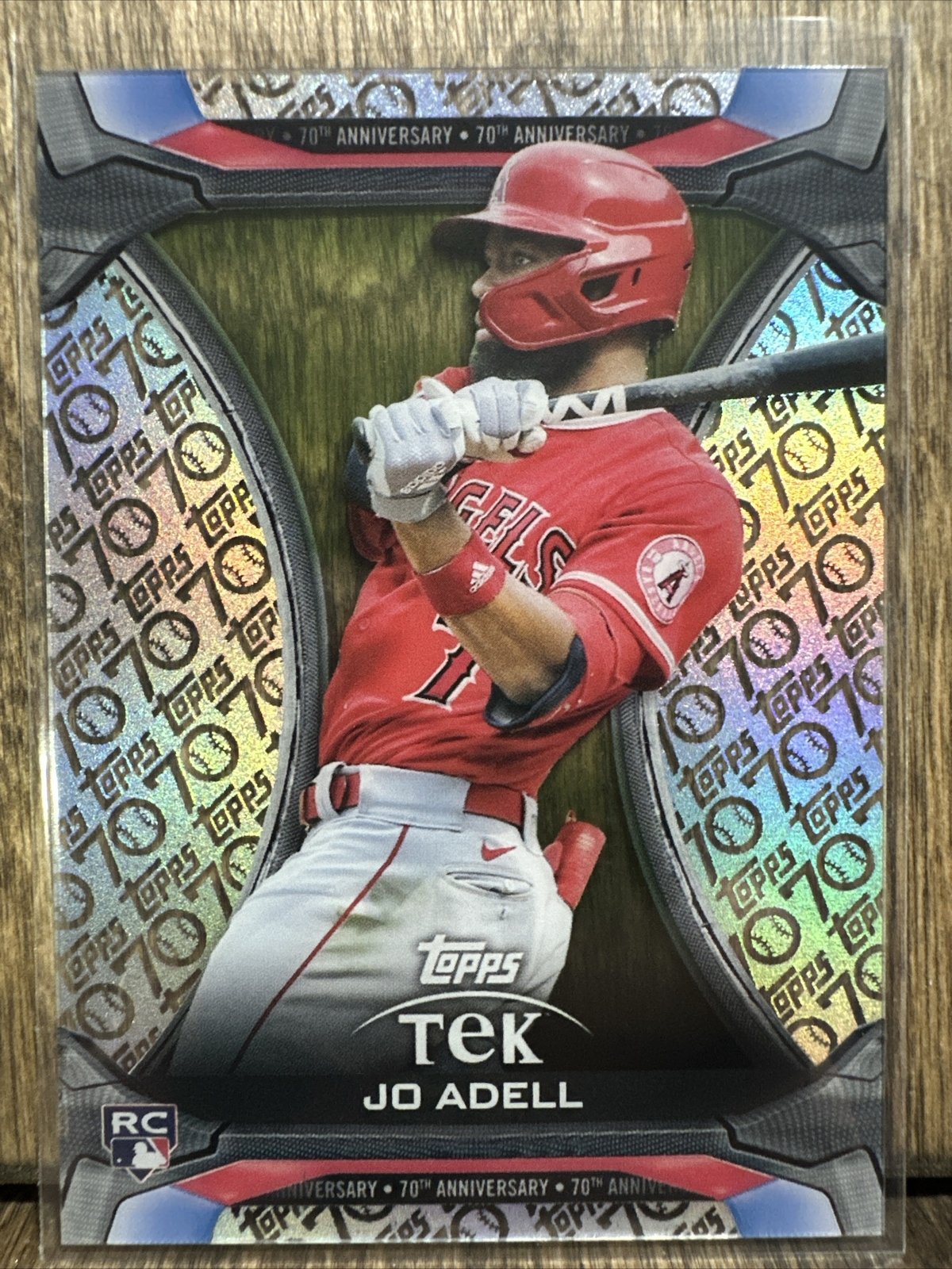 2021 Topps Tek #TTA-23 Jo Adell Rookie 70 Years Los Angeles Angels ⚡️
