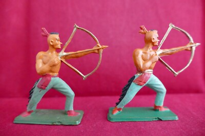 Figurine Starlux Indien Iroquois - Échelle 1/32 - Modèle D'Occasion