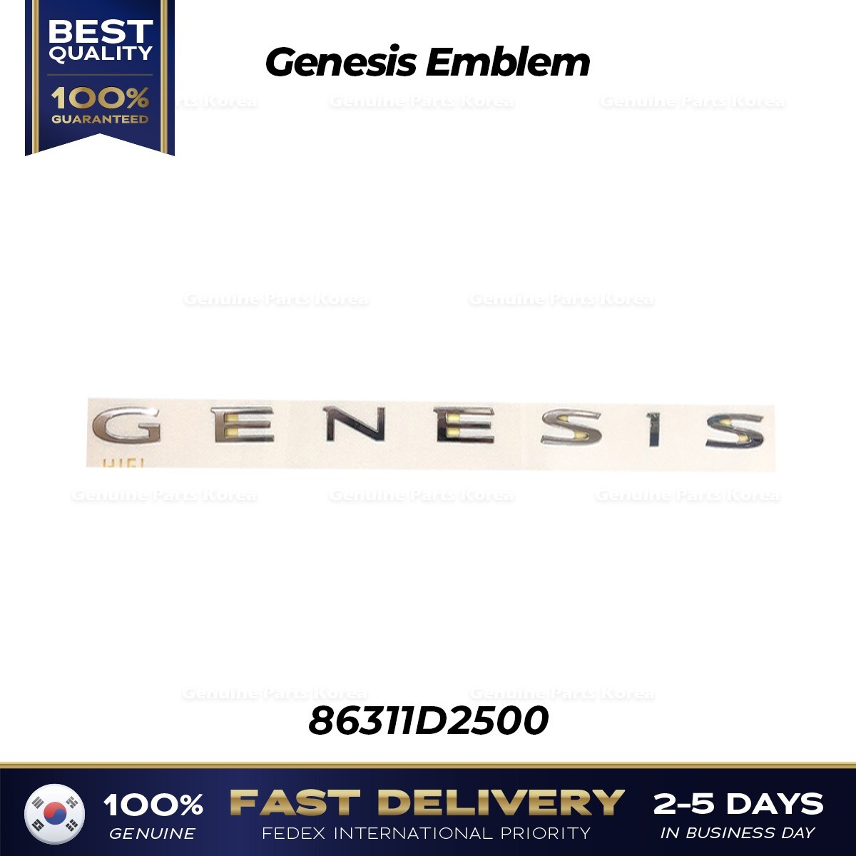 ーション ジェネシ ⭐Genuine⭐ Genesis Emblem 86311D2500 for Hyundai Genesis G90 | eBay