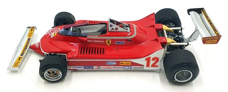 Exoto 1/18 Scale Diecast DC31724J - Ferrari 312 T4/T5 #12 Giles Villeneuve - Image 3 of 4