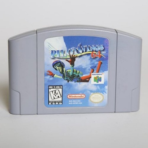 Pilotwings N64 Nintendo 64 N64 OEM Official Original Authentic Tested COS FLAWED