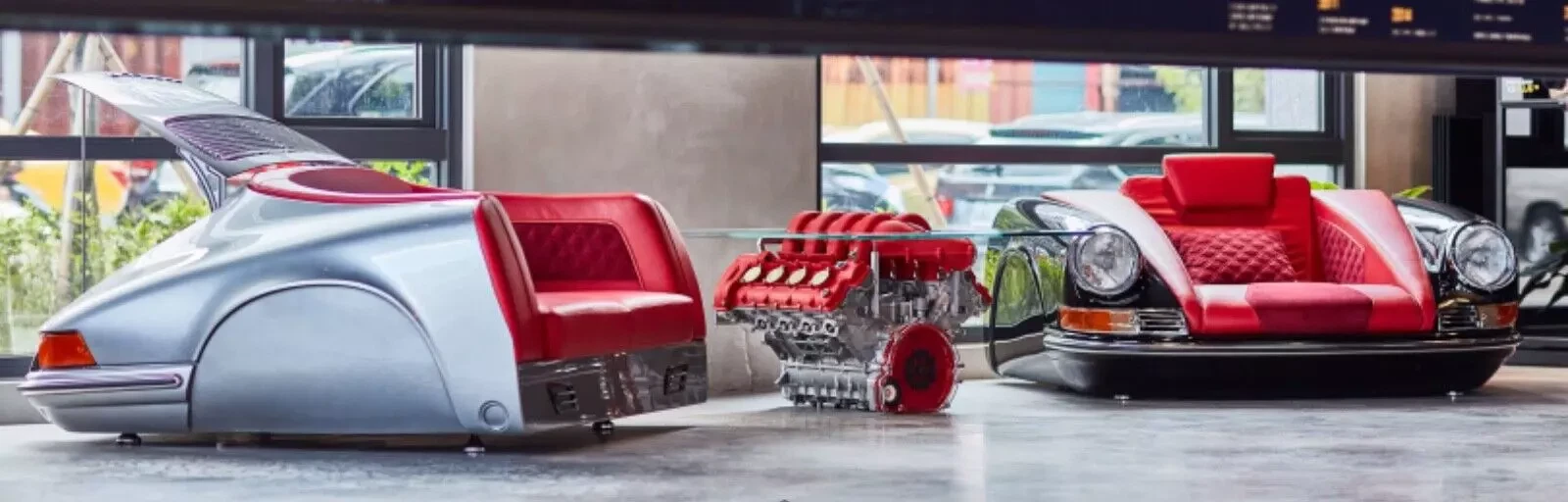 Porsche 901 Sofa (Bespoke order only) [Original Porsche Parts] - Luxury Sofa
Opens in a new window o