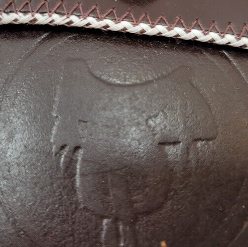 Vintage Kid’s Western "DAVID" wallet- There is a saddle engraved below DAVID - Picture 2 of 5