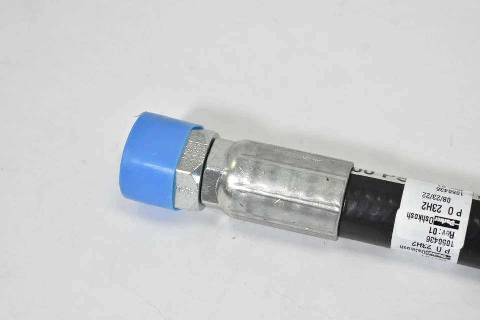 Parker GlobalCore 3000 PSI Hydraulic Hose 29" OAL 387TC-12 21 MPa ISO 18752-AC - Image 3 of 4