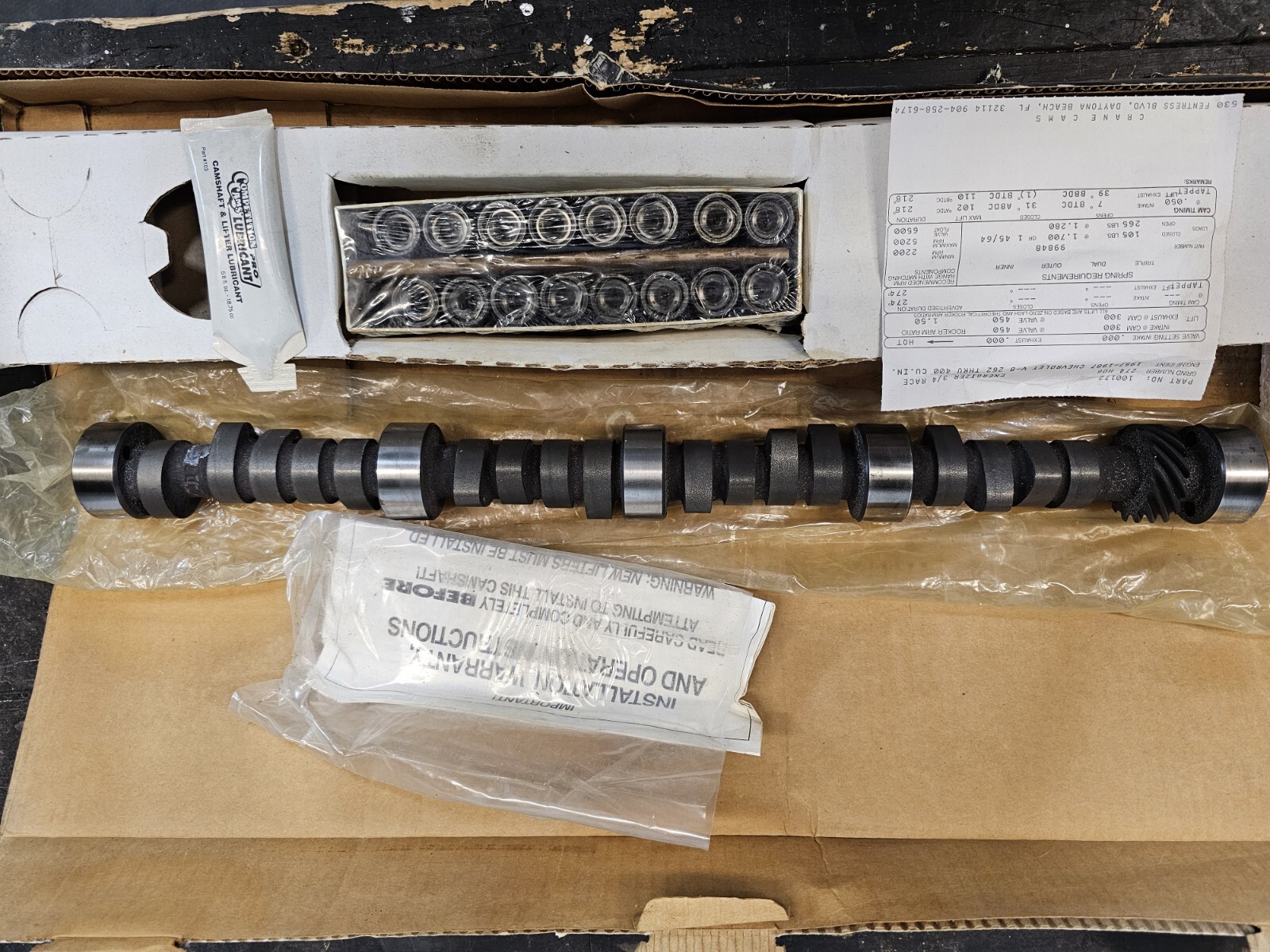 Crane energizer camshaft kit. 100172 eBay