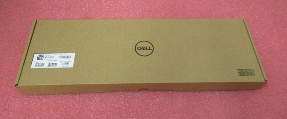 New Dell KB216D1 8VXM3 08VXM3 Black UK QWERTY Multimedia Slim USB Wired Keyboard - Image 4 of 4