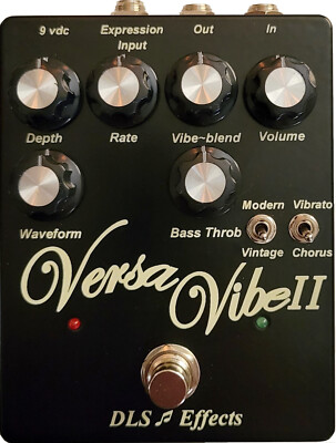 Univibe pedal, New Versa VibeII by DLS Effects Factory Direct!