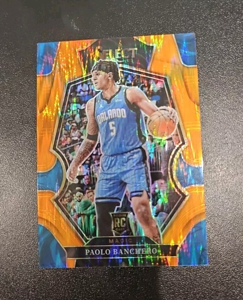 2022-23 Select Prizms Orange Flash #169 Paolo Banchero