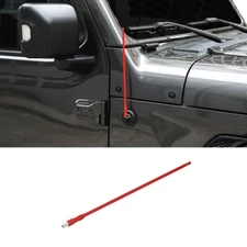 For Jeep Wrangler JK  JL JT 2007+ AM FM Received Radio Antenna Stubby Reflex 13"