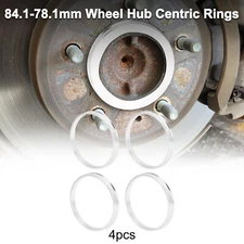 OD 84.1mm to ID 78.1 mm Car Wheel Hub Centric Rings Aluminum Alloy 4 Pcs