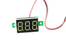 LED 0.36" DC Voltmeter 3.0-30V Digital Display Voltage Gauge