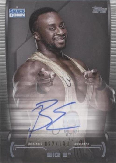2021 Topps WWE Undisputed - Big E #A-BE - 1 of 1
