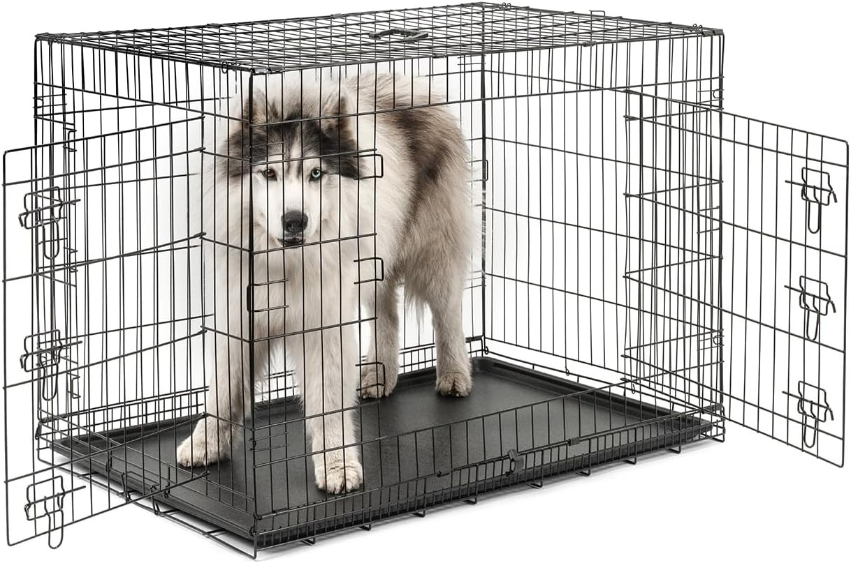 Kennel per Cani XXL 106x71x77 cm Pieghevole - Ideale per Training