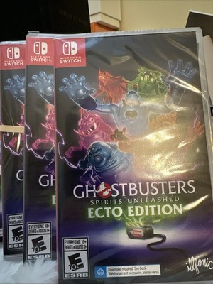 Nintendo Switch GHOSTBUSTERS Spirits Unleashed ECTO EDITION Game FACTORY SEALED