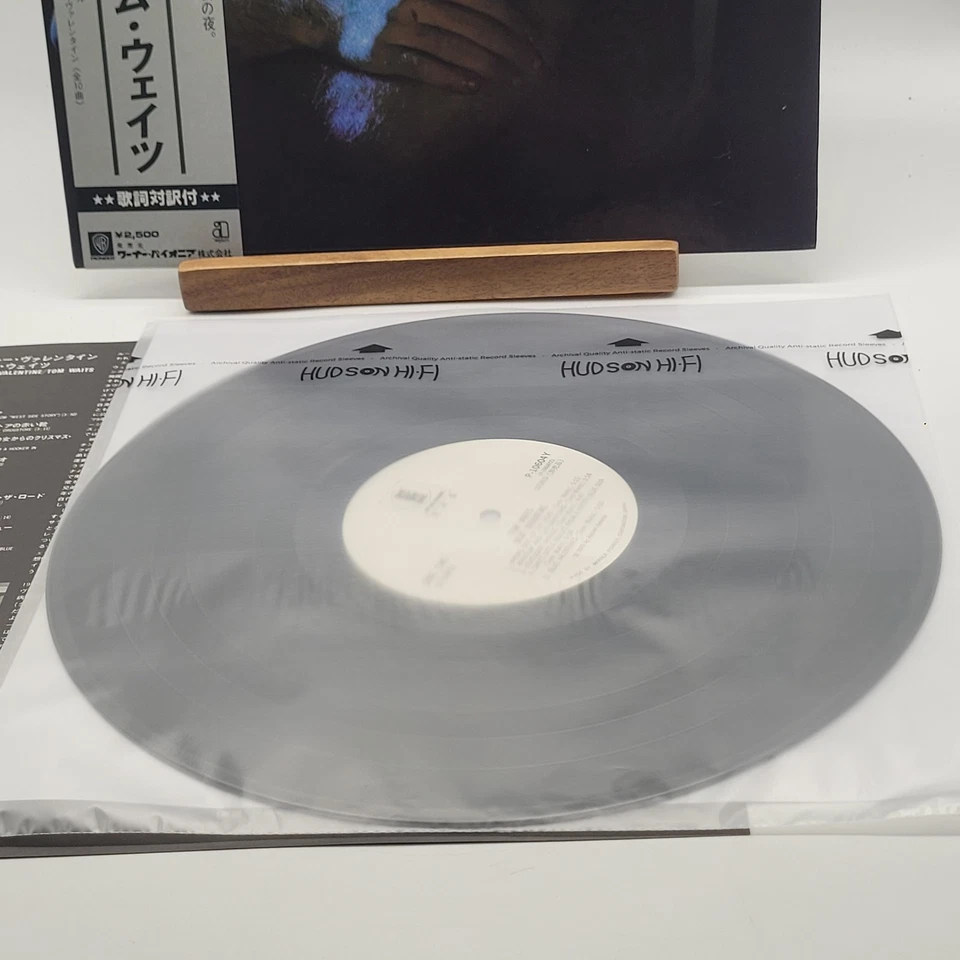 Tom Waits Blue Valentine "Sample" Japan Import P-10604Y OBI Record Album Vinyl - Image 2 of 4