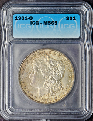 1901-O Morgan Silver Dollar - ICG MS65 - VAM-1A EDS SUPER CD