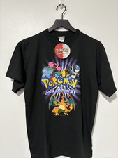 Vintage Pokemon Shirt Youth XL Pikachu Charizard Blastoise Venusaur 1999 Nintend