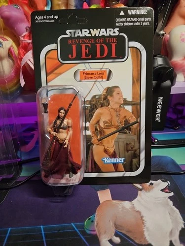 STAR WARS VC64 2011 Vintage Collection Princess LEIA SLAVE OUTFIT UNPUNCHED