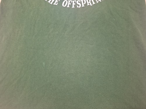 VINTAGE 90s 1997 THE OFFSPRING T-Shirt L Band Tour Punk Rock Skull Face - Picture 3 of 6