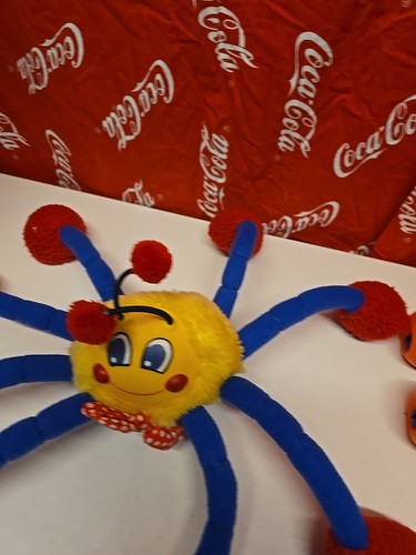KIDDICRAFT Webster Pull Along Araña Juguete De Colección Años 80 Paquete Liquidación Casa - Imagen 4 de 13