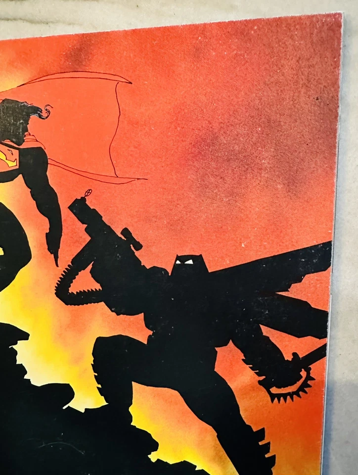 Batman The Dark Knight Returns Book 4 1-й выпуск 1986 Фрэнк Миллер и Дженсон - Изображение 4 из 4
