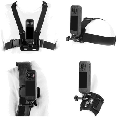 360° Adapter + Schnellspanner, Kamera-Zubehörpaket für Insta360 One X5/X4/X3/X2