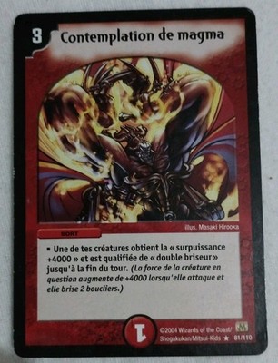 [DE] Duel Masters - CONTTEMPLATION OF MAGMA - 81/110 - RARE
