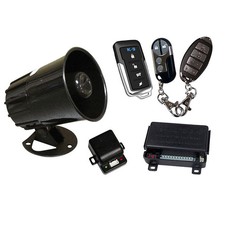 K-9 Car Alarm with Keyless Entry - Includes 3 Different Transmitter Designs 