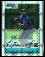 2006 Bowman Chrome #BC245 Elvin Puello Prospects X-Fractors #/225 Auto AU,SN