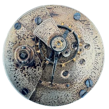 Antique 18s 1881 Elgin 11 Jewel Key Wind Pocket Watch Movement 87 USA