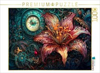 Calvendo Puzzle Red Lily | 1000 Pieces, Finished Size 25.2 × 18.9 In (64 × 48 Cm