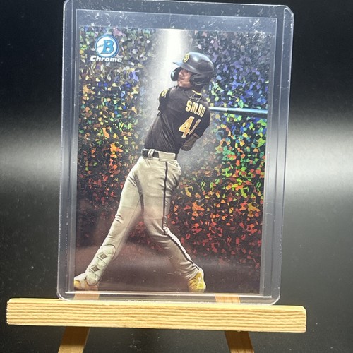2024 Bowman Ethan Salas #BS-5 Bowman Spotlights Mini-Diamond Refractor #d 64/150