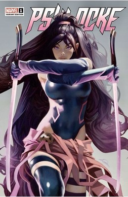 PSYLOCKE #1 UNKNOWN COMICS ALEXANDER LOZANO EXCLUSIVE VARIANT 2024    