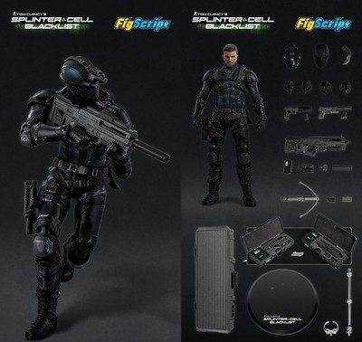 Splinter Cell Blacklist Figur FigScript Sam Fisher 1/12 Videospiel Sammlung