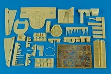 Aires Hobby 4521 1:48 Revell/Monogram He111H-4 Interior Set Resin Aircraft Parts
