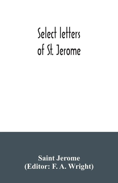 Saint Jerome | Select Letters Of St. Jerome | Taschenbuch | Englisch (2020)-image