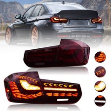 For Bmw F30 2013 2018 320i 328i 335i Tail Light Assembly Led Sequential Red