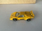 Matchbox Lamborghini Countach LP500 S Yellow 1:56 Toy Car Vintage Collectable