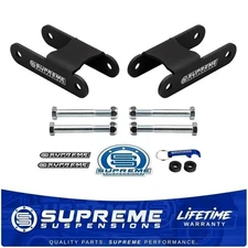 Shackles Pair 2" Rear Leveling Kit For 04-17 Chevy Colorado GMC Canyon 2WD 4WD