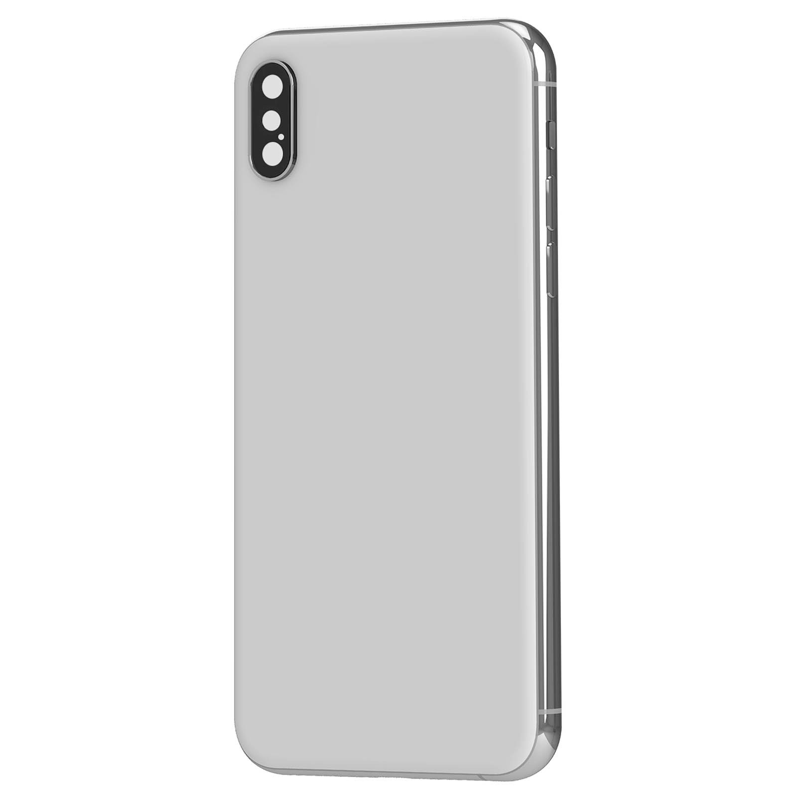 Châssis iPhone XS et vitre arrière grise Clappio pour corriger boîtier tordu