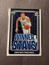 2024-25 Donruss Optic Winner Stays #9 Kristaps Porzingis