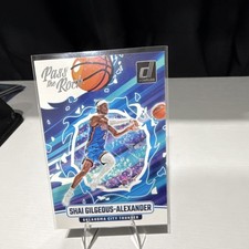 2024-25 Panini Donruss Pass the Rock Shai Gilgeous-Alexander Thunder Card #7