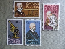 Cayman Islands, Scott#482-485, MNH