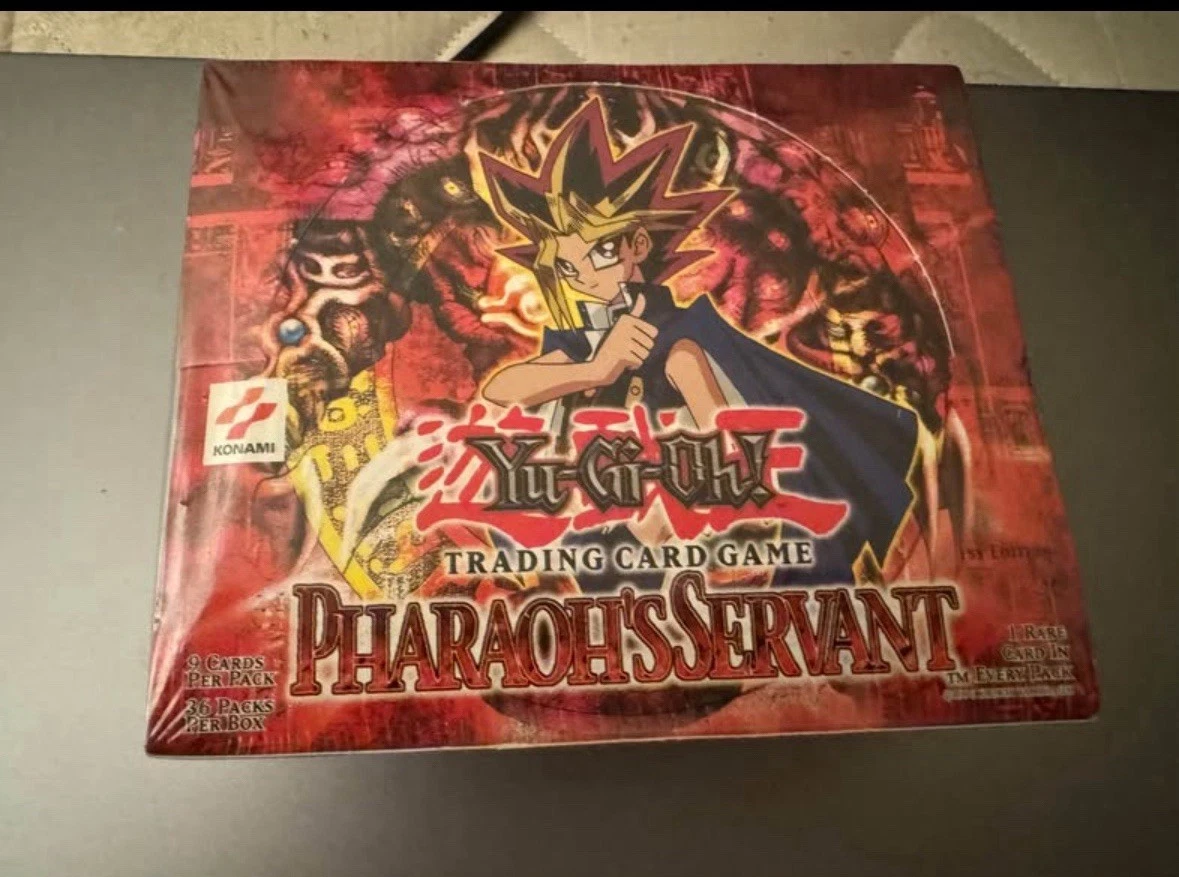 Yu-Gi-Oh! TCG Pharaoh's Servant Sealed Collectible Card Game Boxes