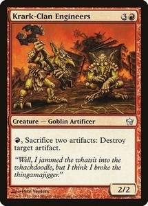 Krark-Clan Engineers 70 MTG NM Fifth Dawn